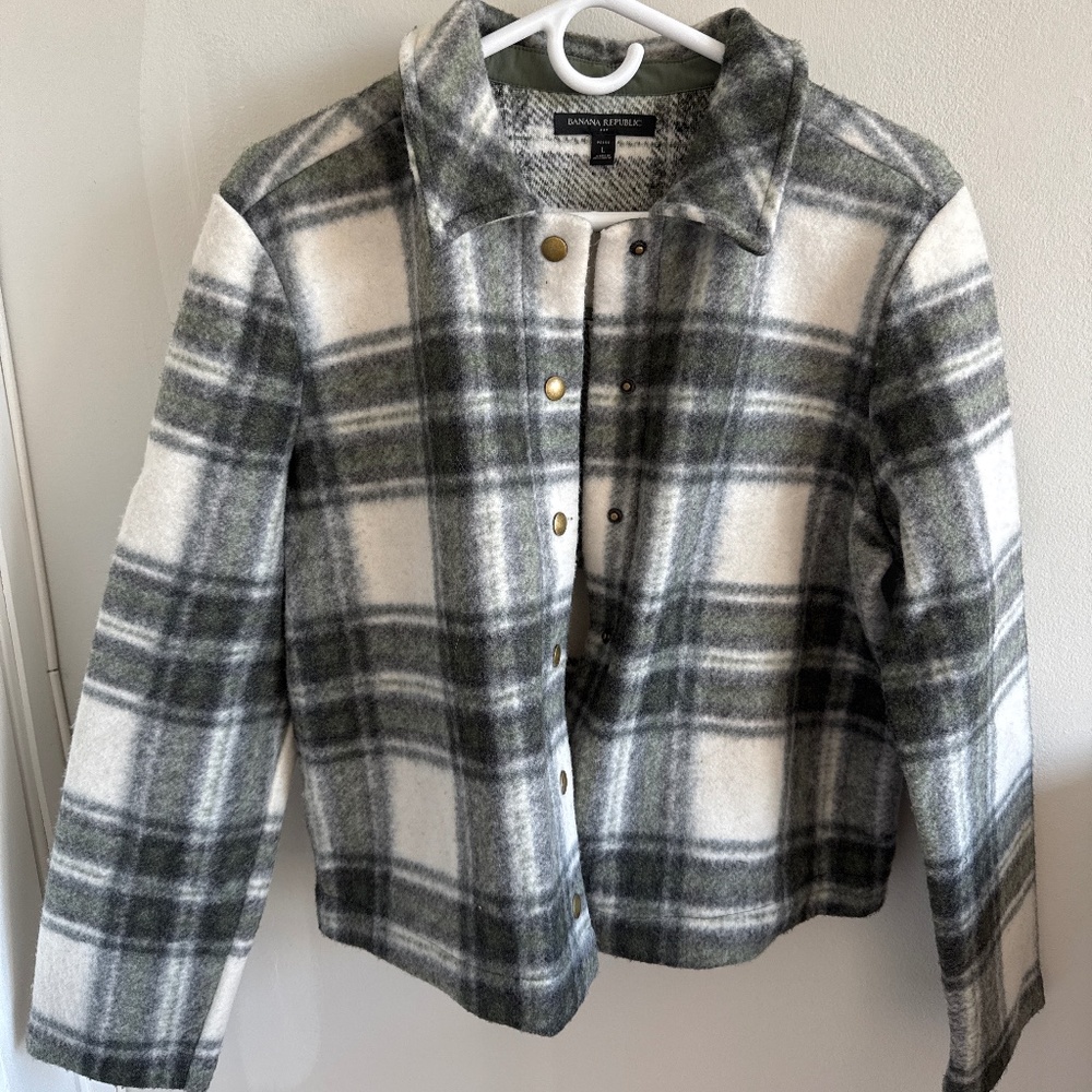 Banana Republic Flannel Shacket